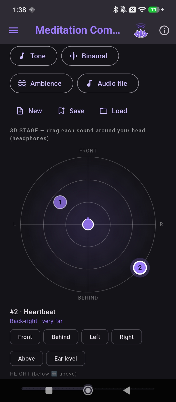 3D Composer — place sounds around your head