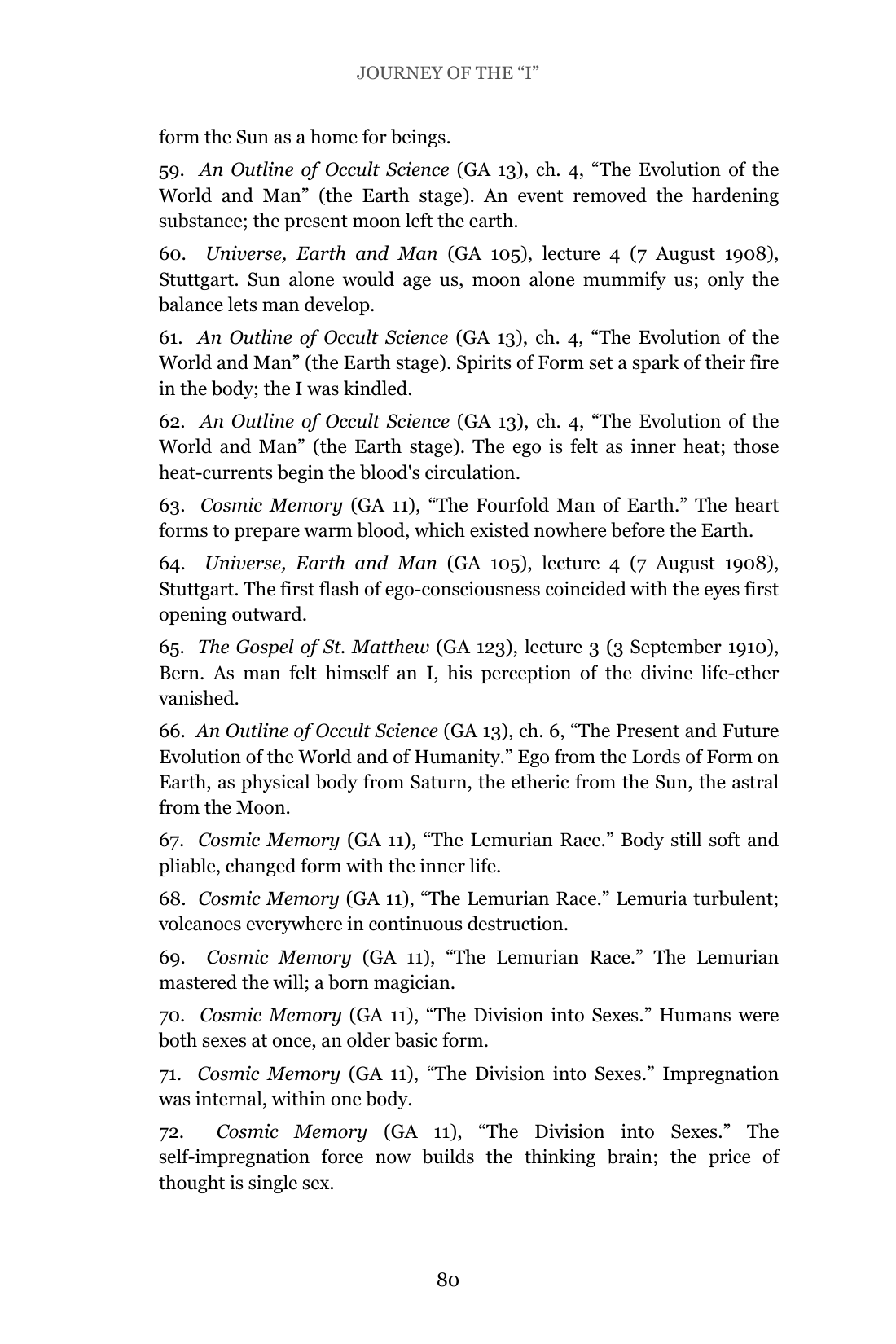 The Notes — every claim traced to its source