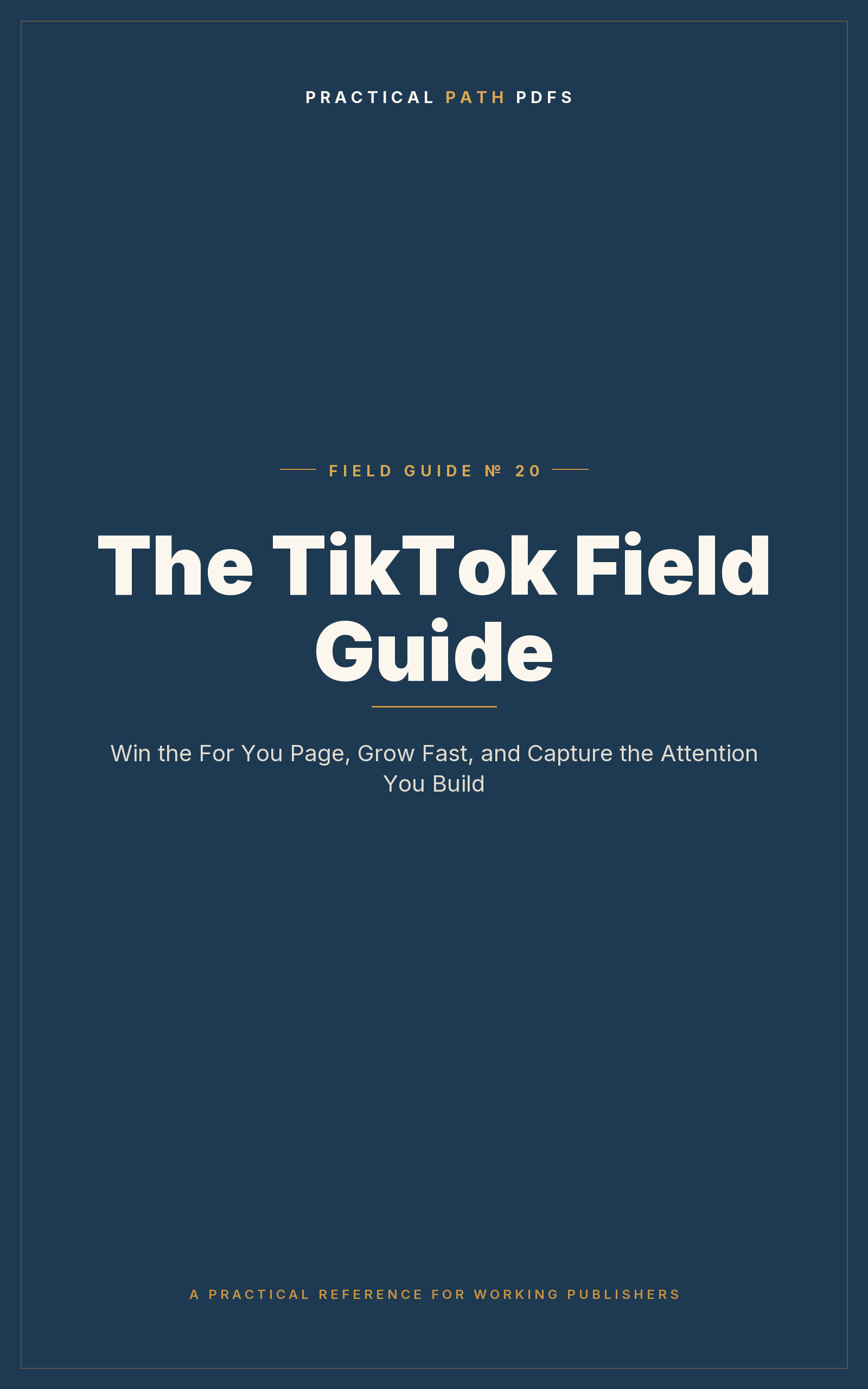 Cover of The TikTok Field Guide