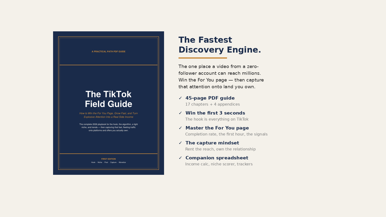 Cover of The TikTok Field Guide
